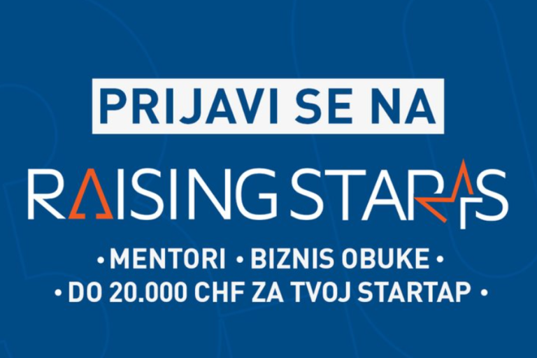 Novi Raising Starts poziv za startape: Prilika za rad sa međunarodnim mentorima i do 20.000 CHF bespovratno